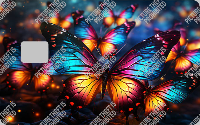 Bank  Card Sticker-BC-2207